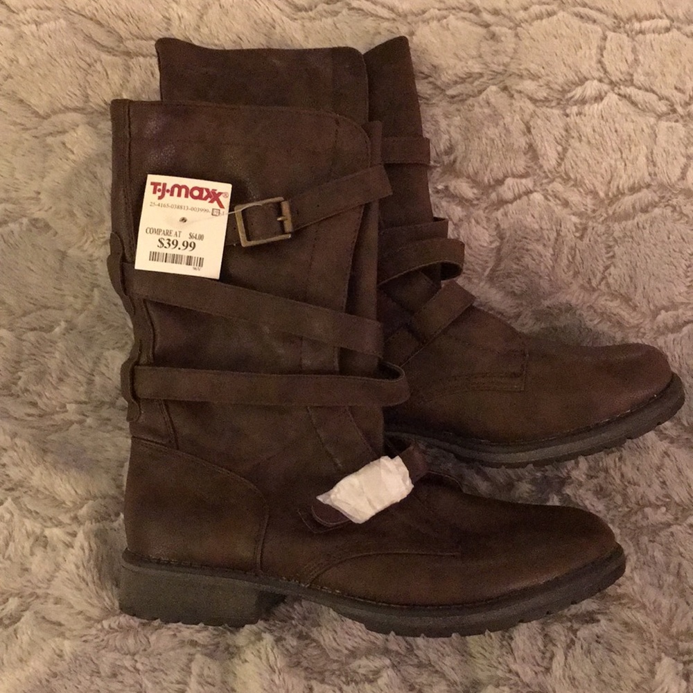 Brown boots